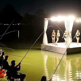 泰国鱼塘生意卷的让人