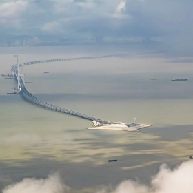 深中通道
航拍的绝